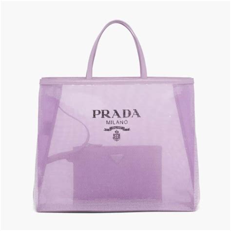 prada bag mesh|canvas tote bag Prada.